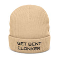 Embroidered Beanie - Black Lettering